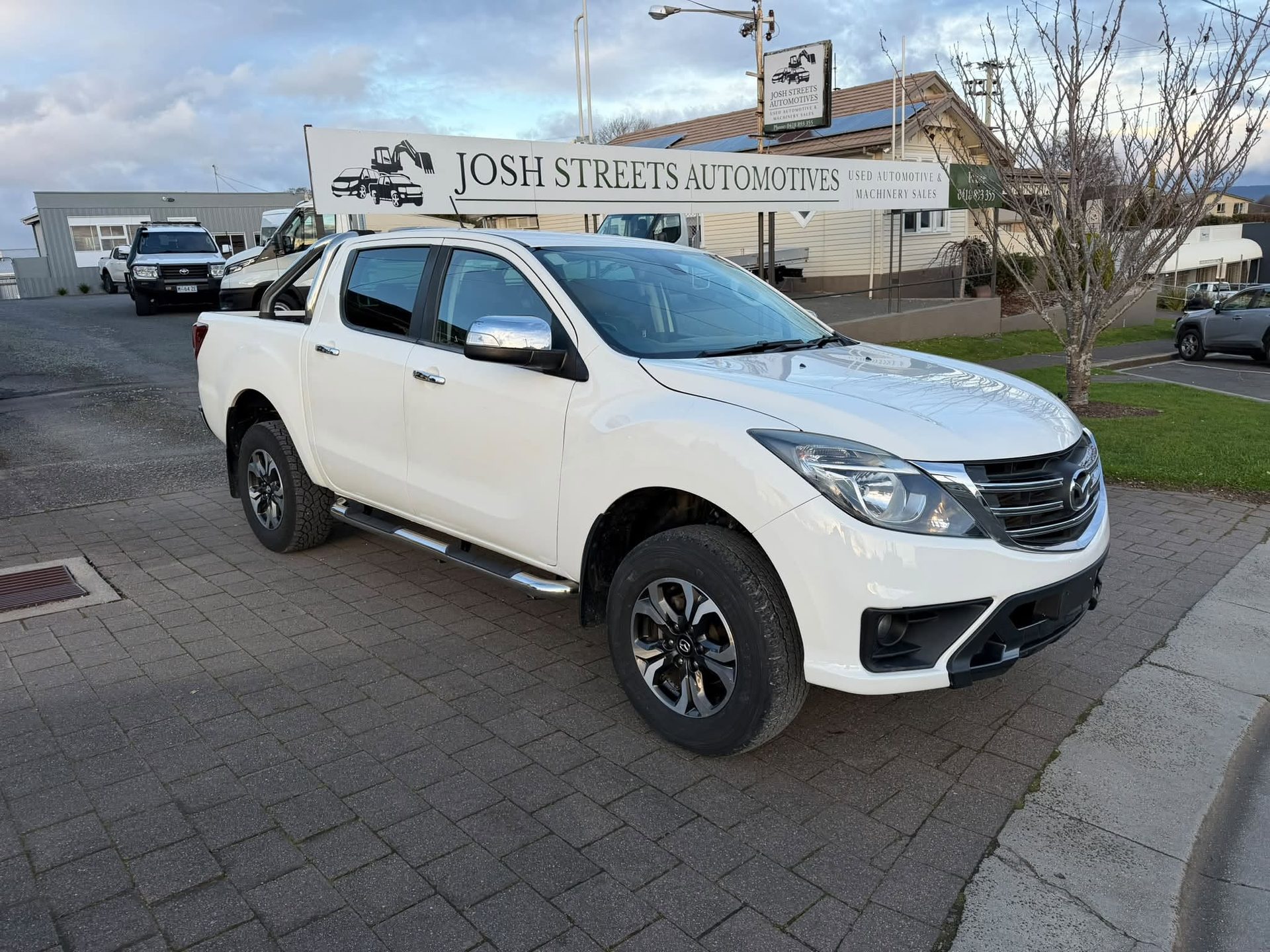 2019 Mazda BT-50 GT 4WD ute on the Streets Automotives yard in Deloraine